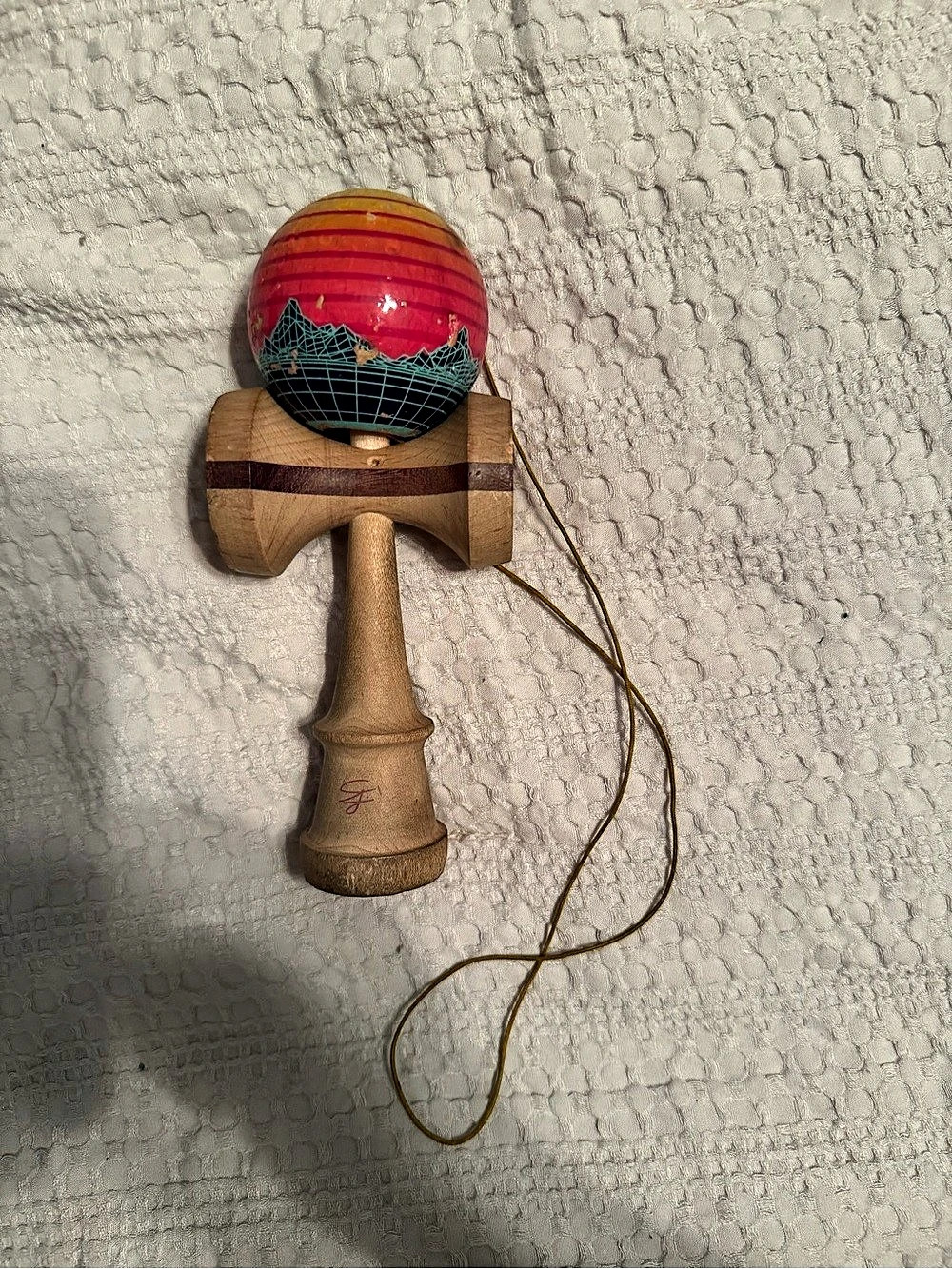 Sweets Kendamas Christian Fraser - Decade Mod - Synthwave Kendama Skill Toy in